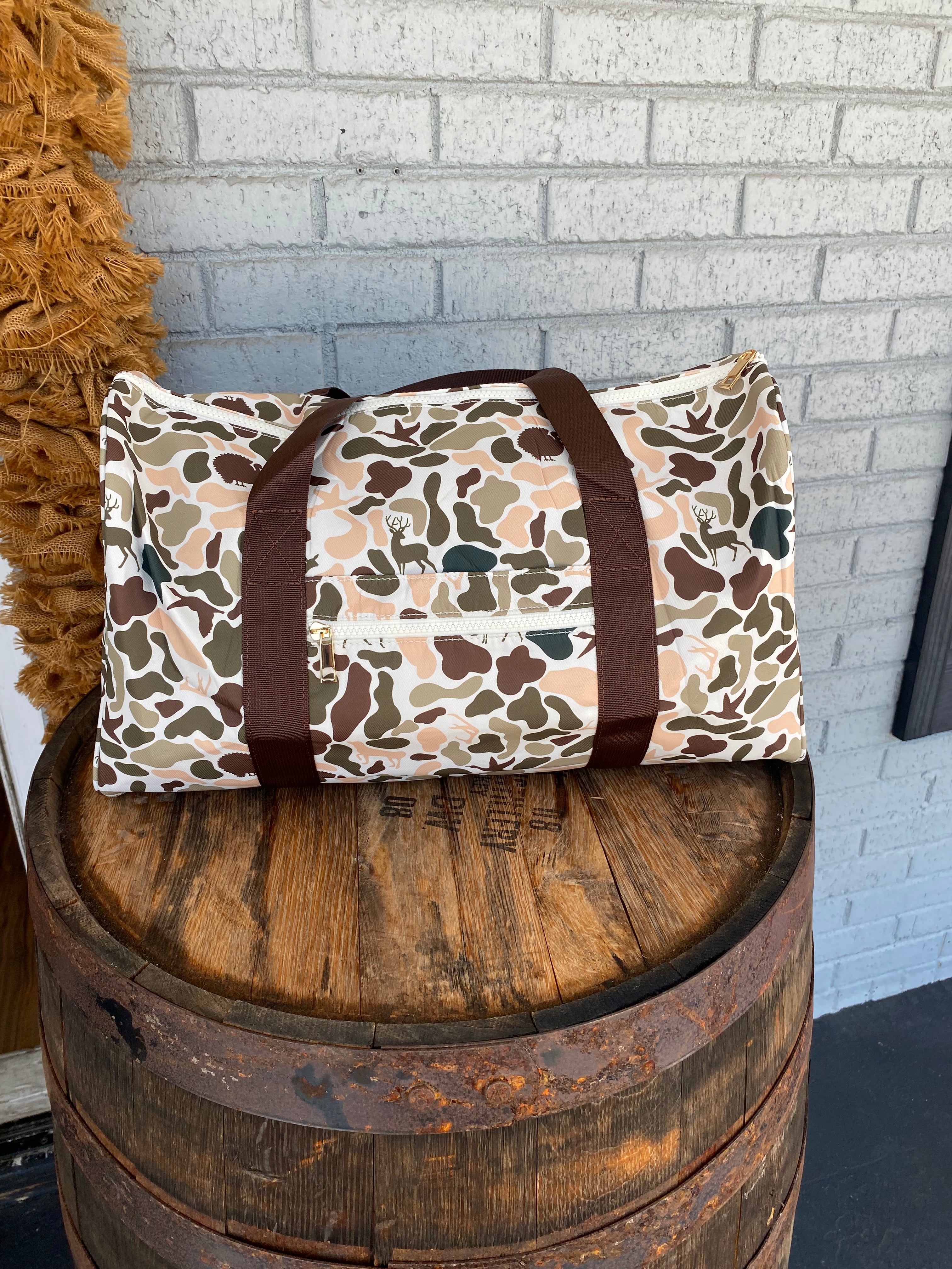 Camo Duffle Bag