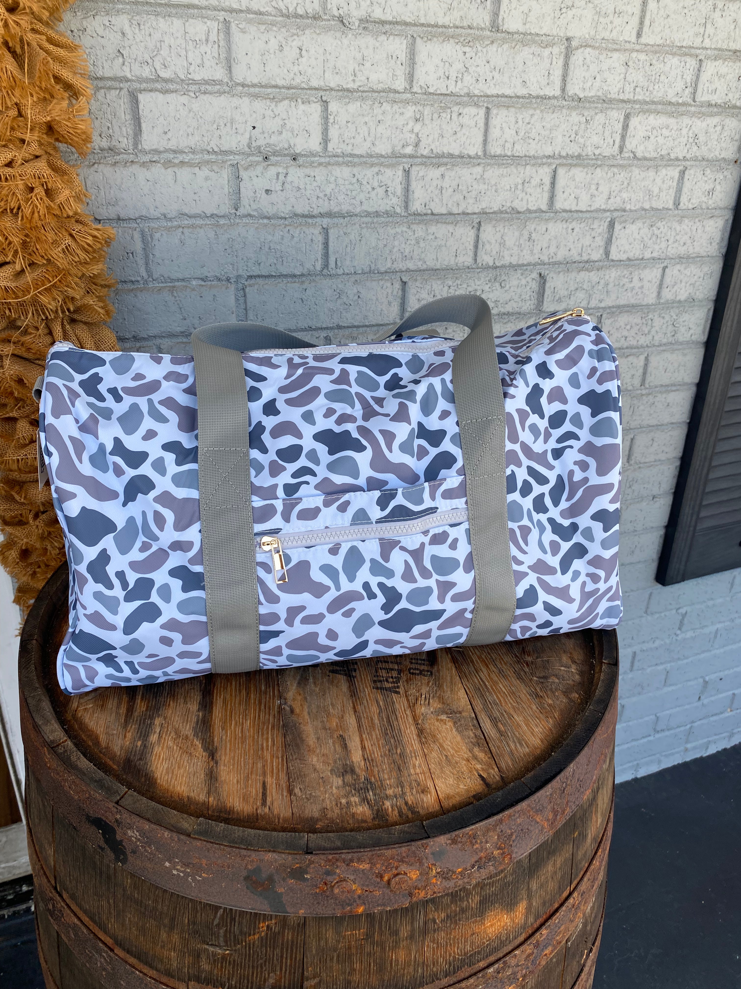 Camo Duffle Bag