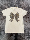 Camo Bottomland Bow Tee