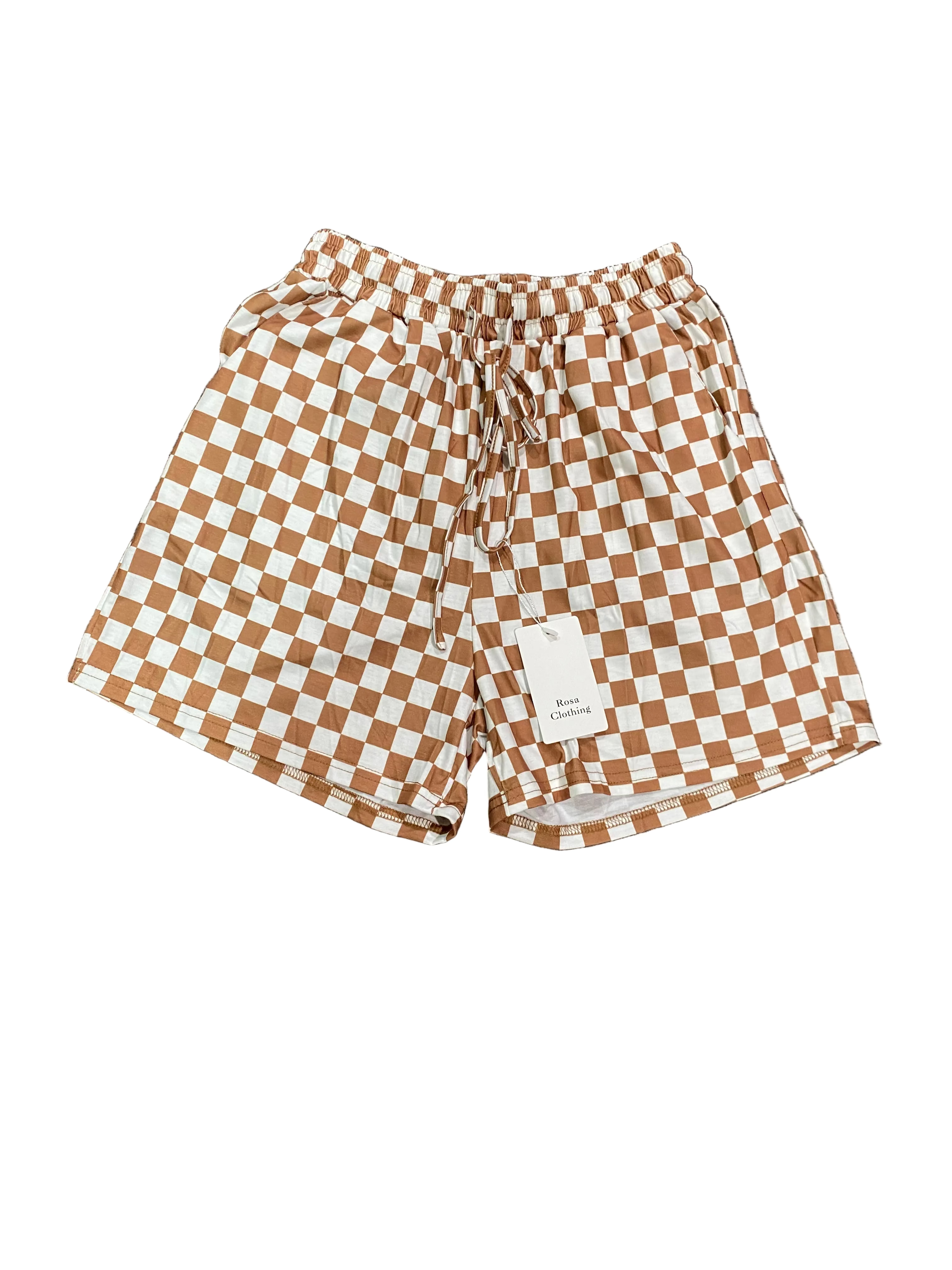 Checkered Boxer Shorts