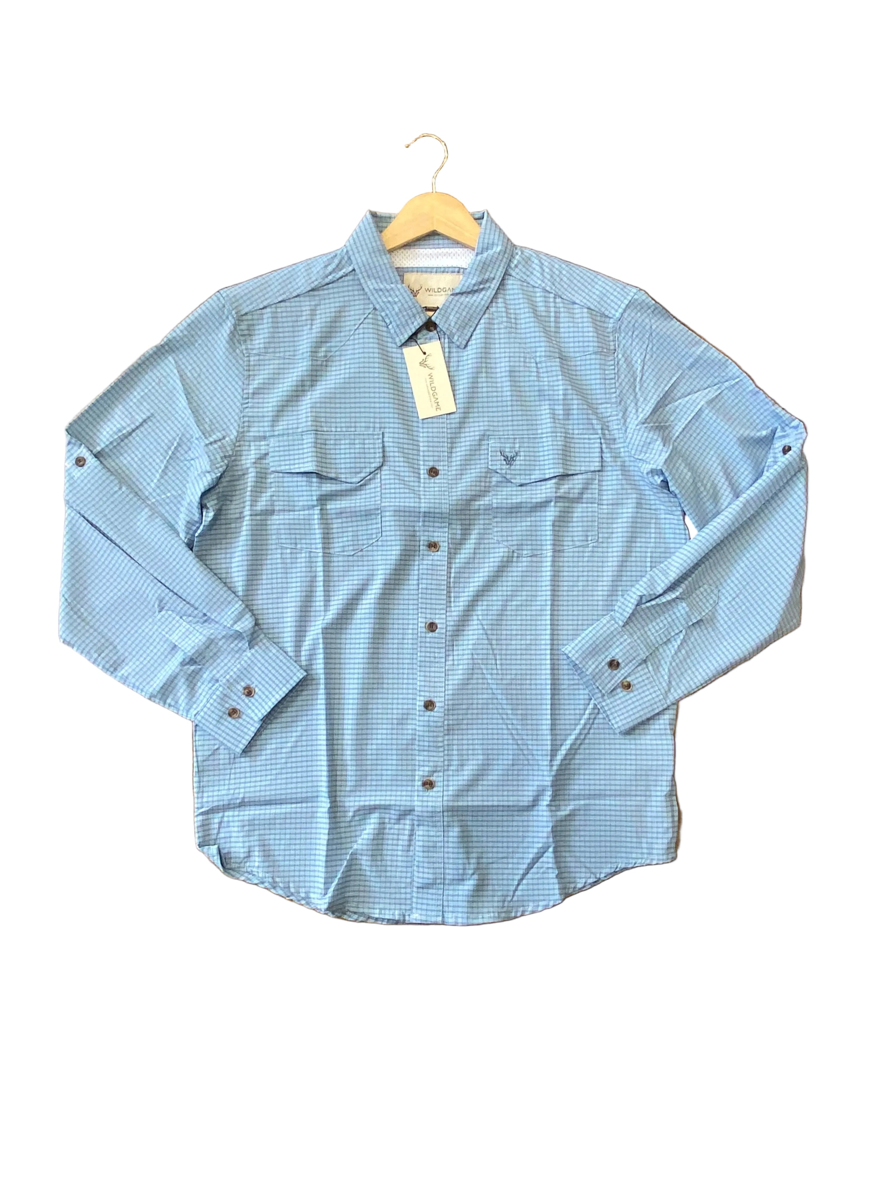 Cloud Drift Button Down