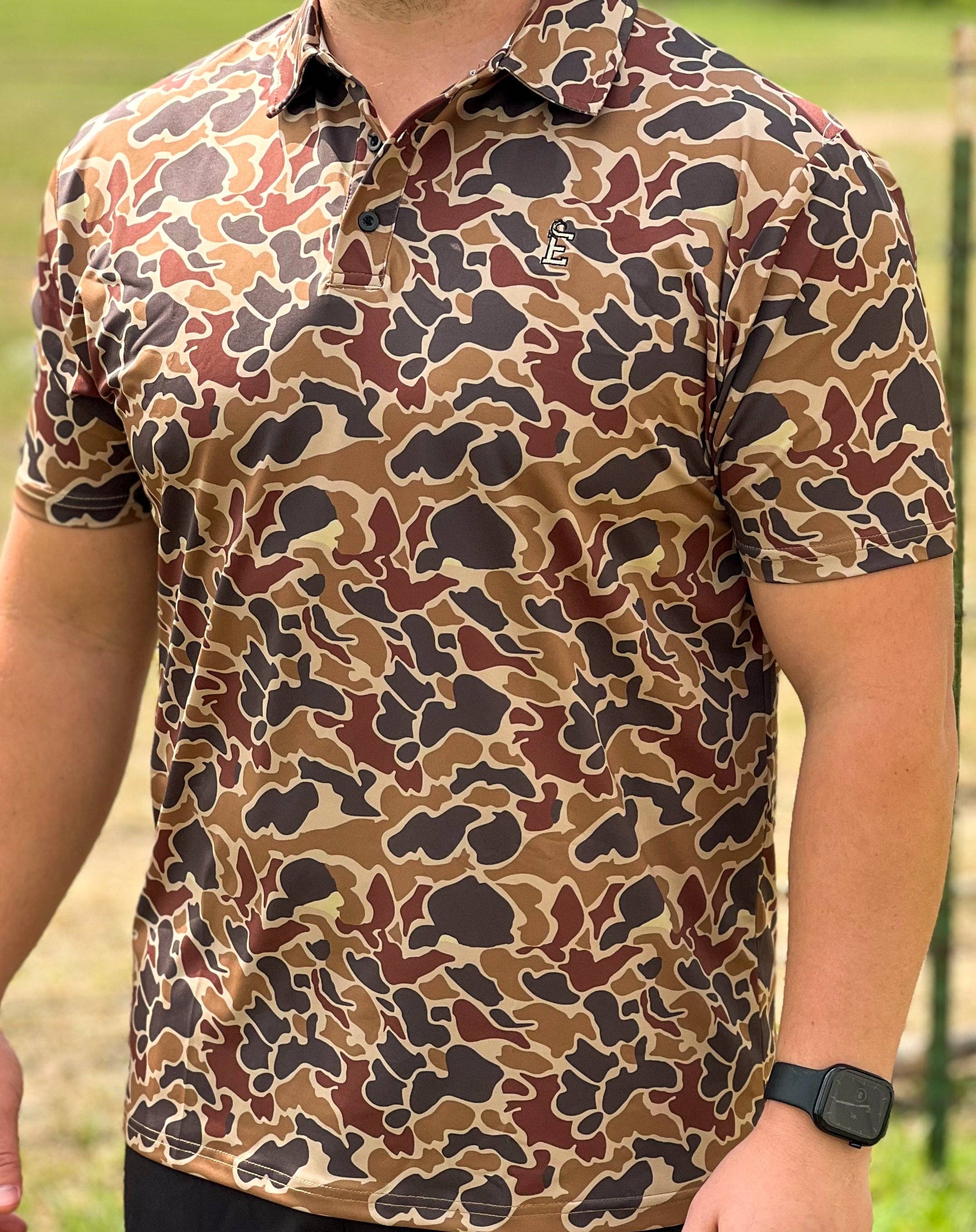 Camo Golf Polo
