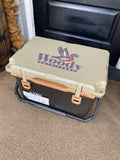 Woody Outfitters Logo Snake River Cooler 22 qt
