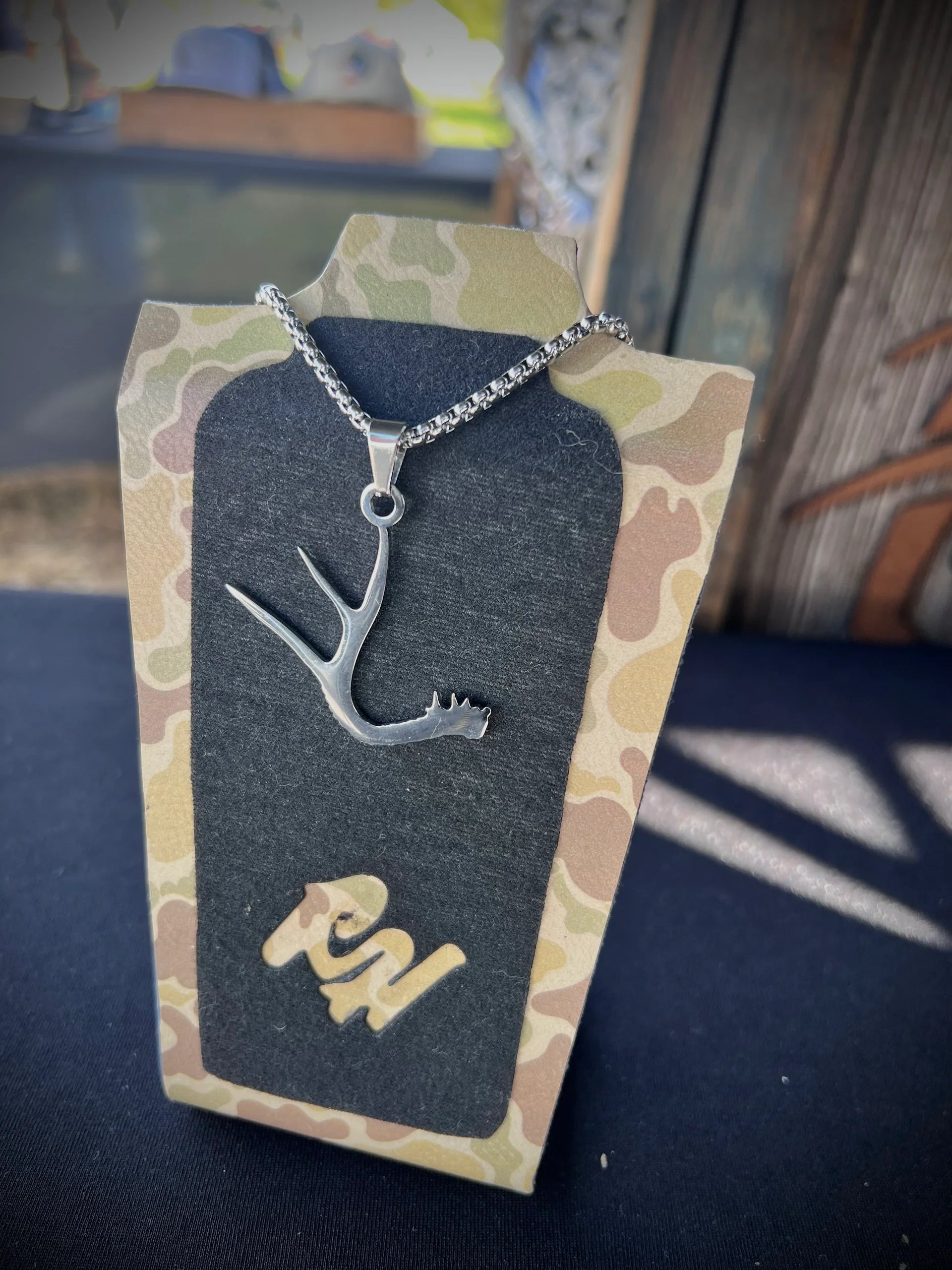 Stainless Steel Necklace and Pendant