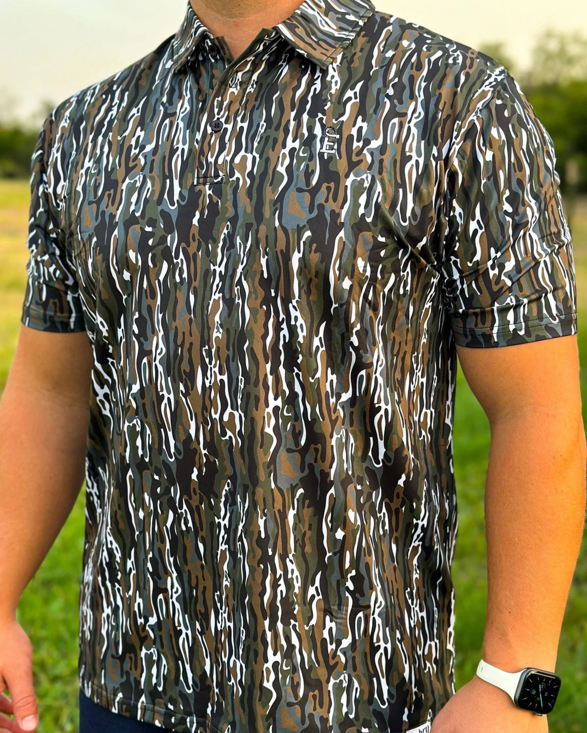 Camo Golf Polo