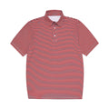Red, Black & White Stripe Polo