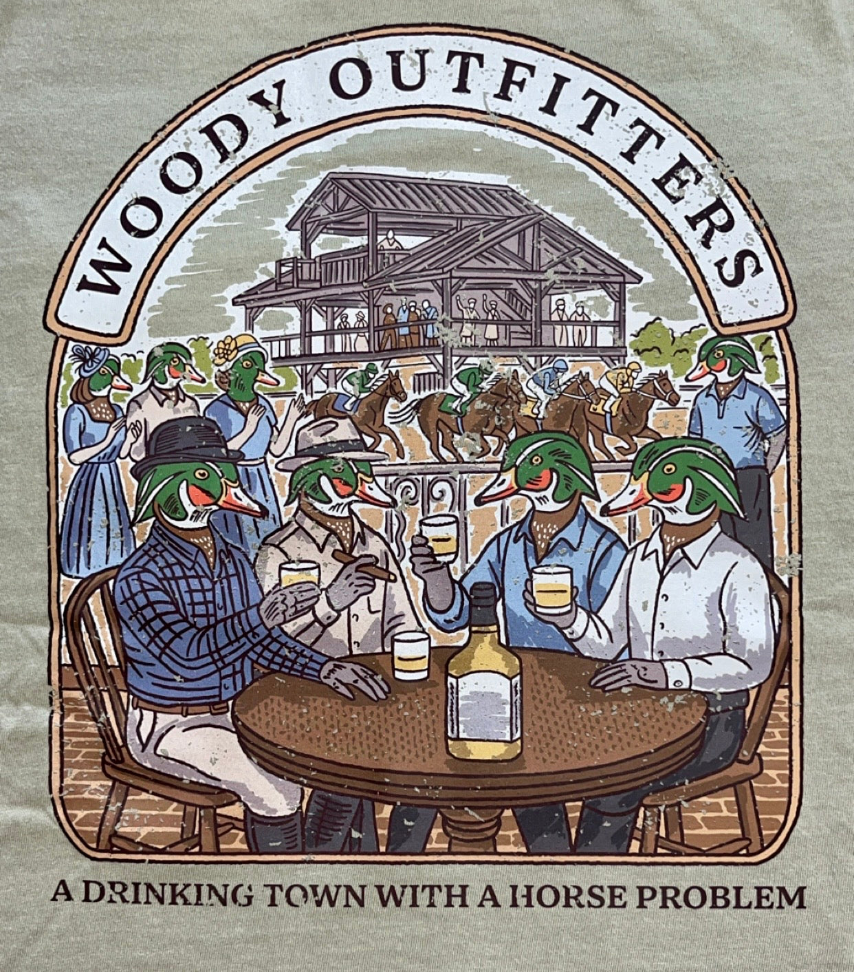 Woody Outfitters "Drinking Town" Tee