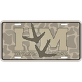 Turkey Tracks License Plate