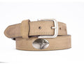 Mallard Men's Leather Belt Crazy-horse Finish