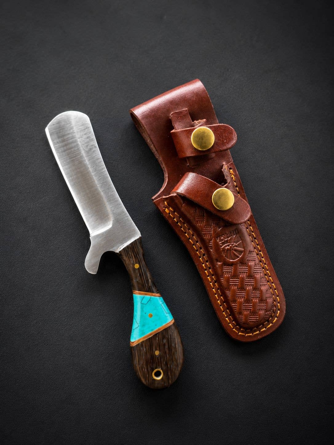 Titan "Malachite Range" Bull Cutter Knife