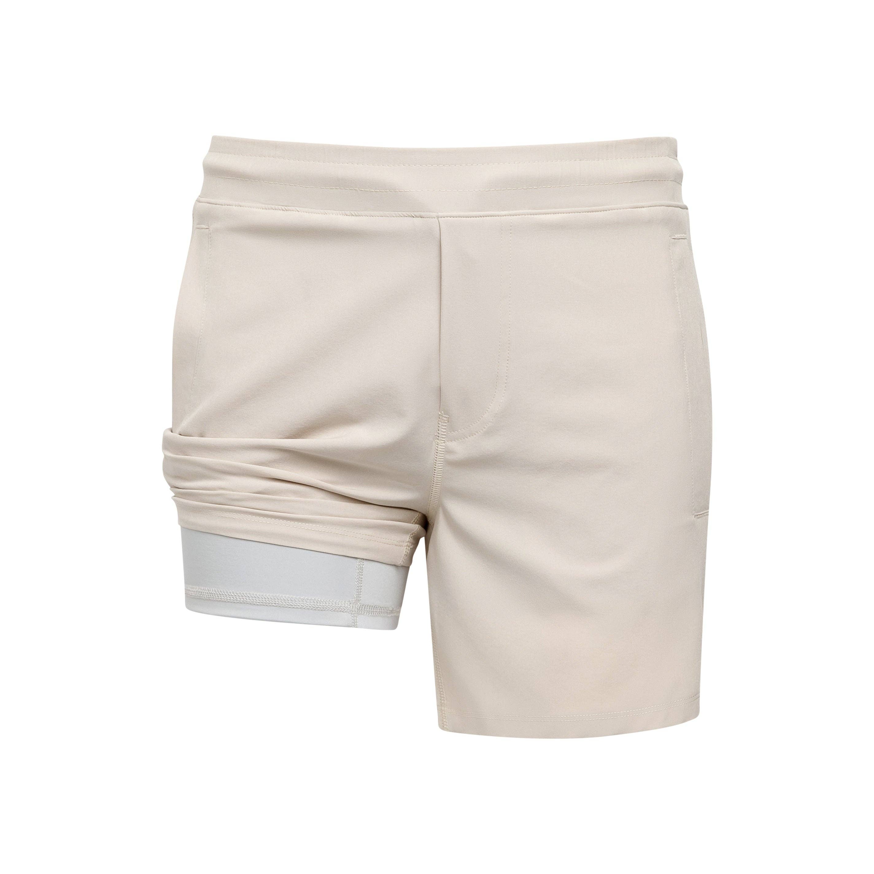 Stone Khaki Freeballers Shorts