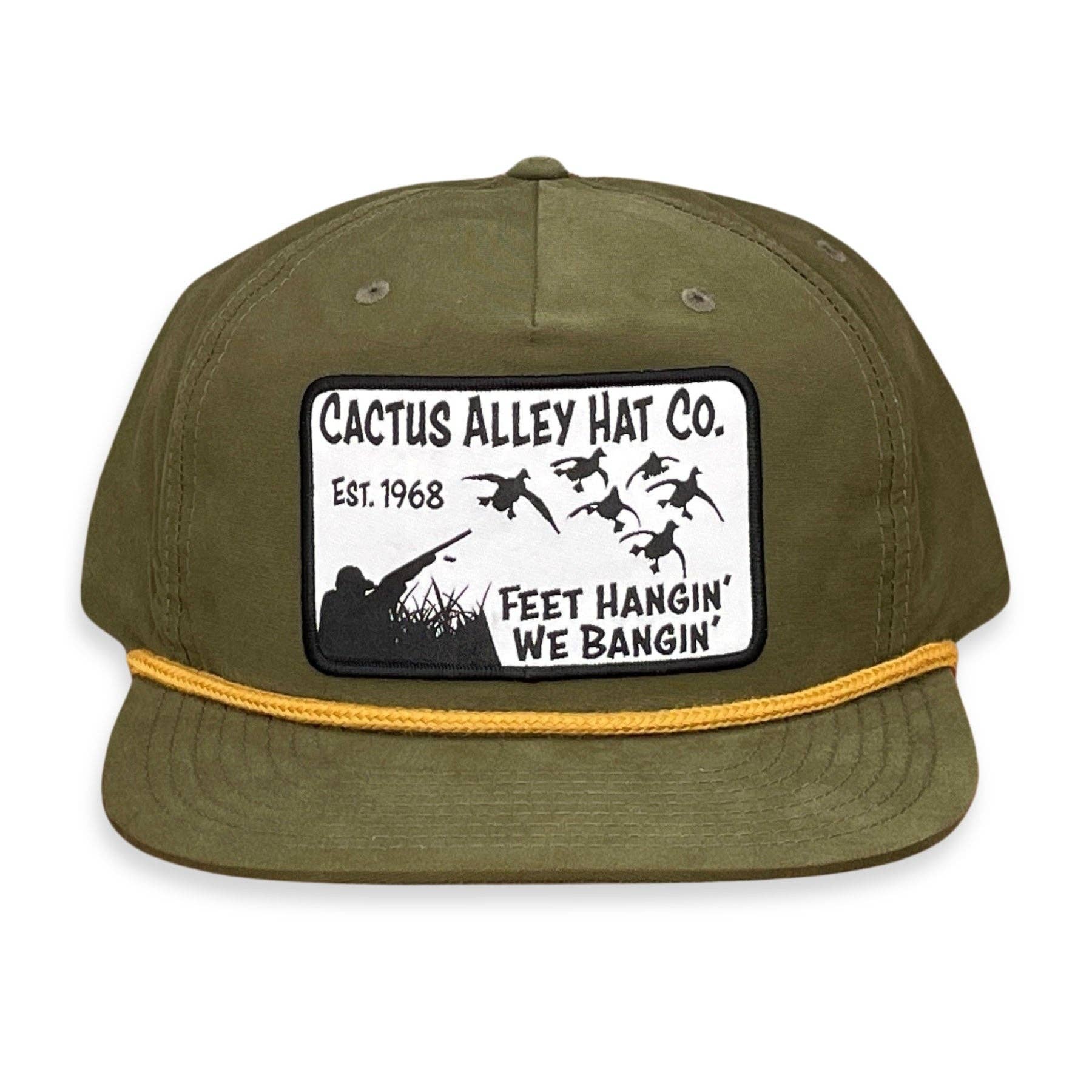 Feet Hangin Rope Snapback Cap