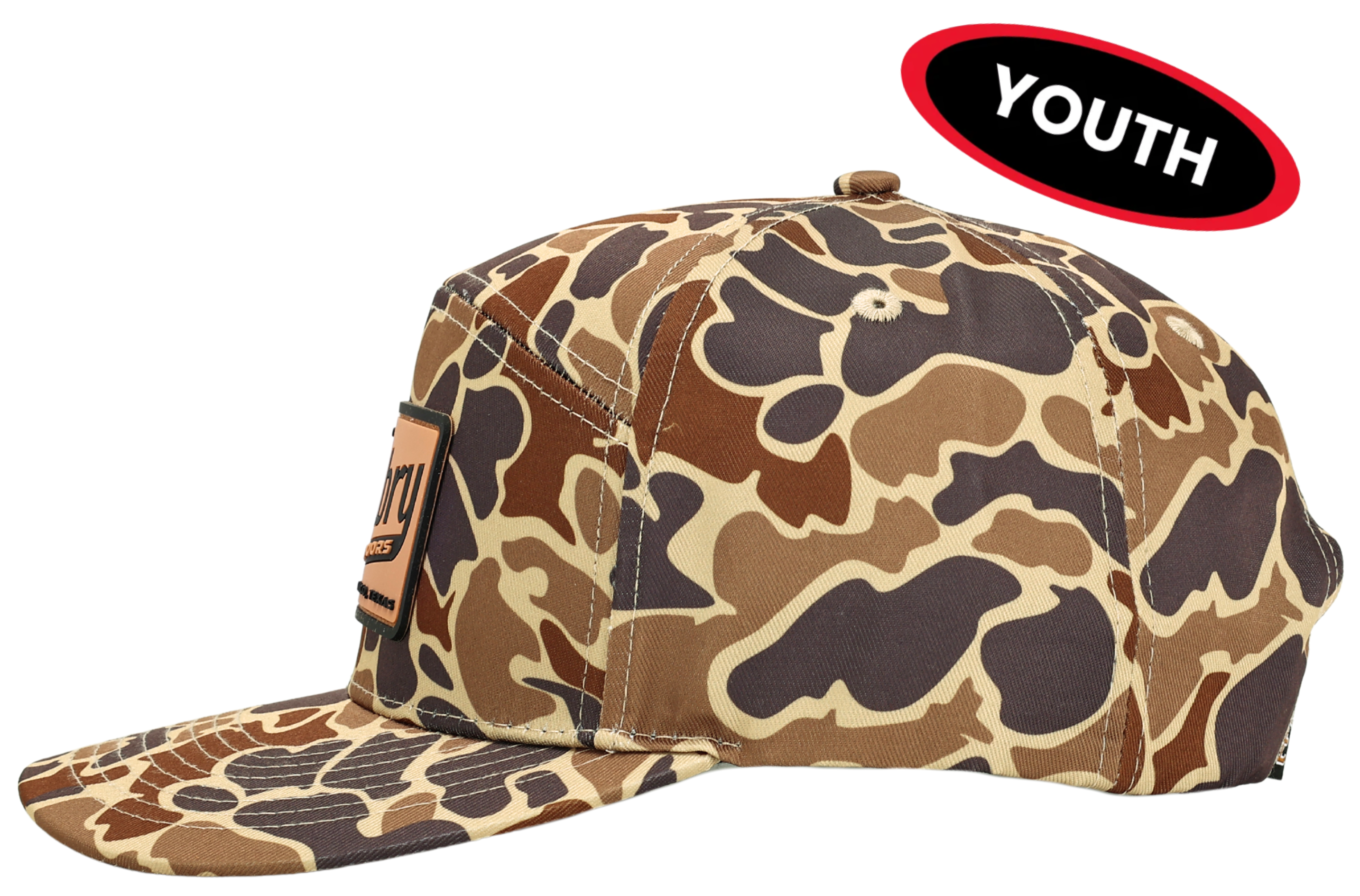 Youth Camo 6 Panel Hat