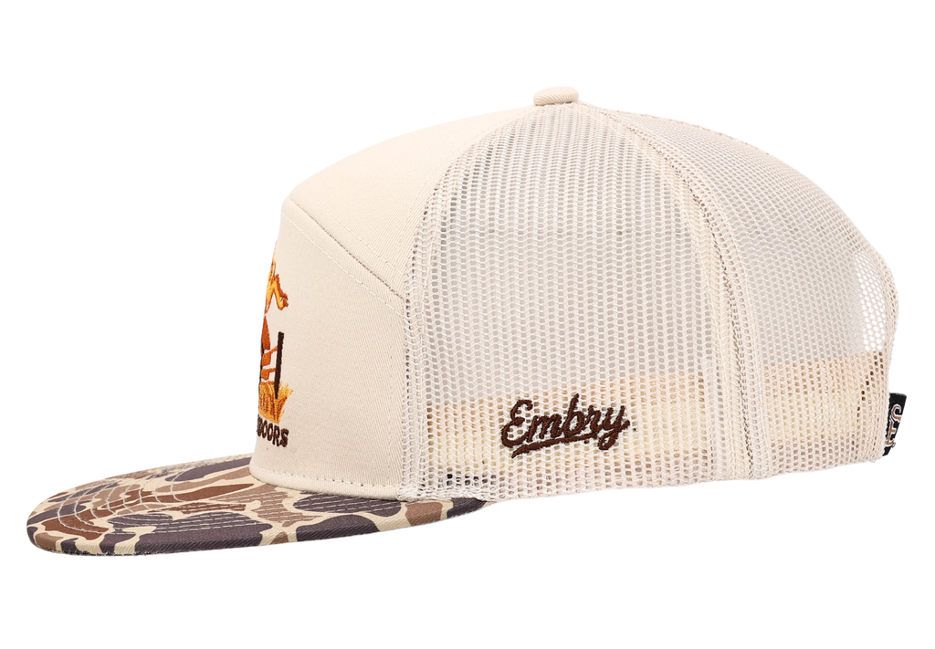 Embry x Barnes Duck Camo 7 Panel Hat