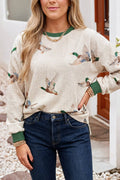 Mallard Duck Pullover Sweatshirt