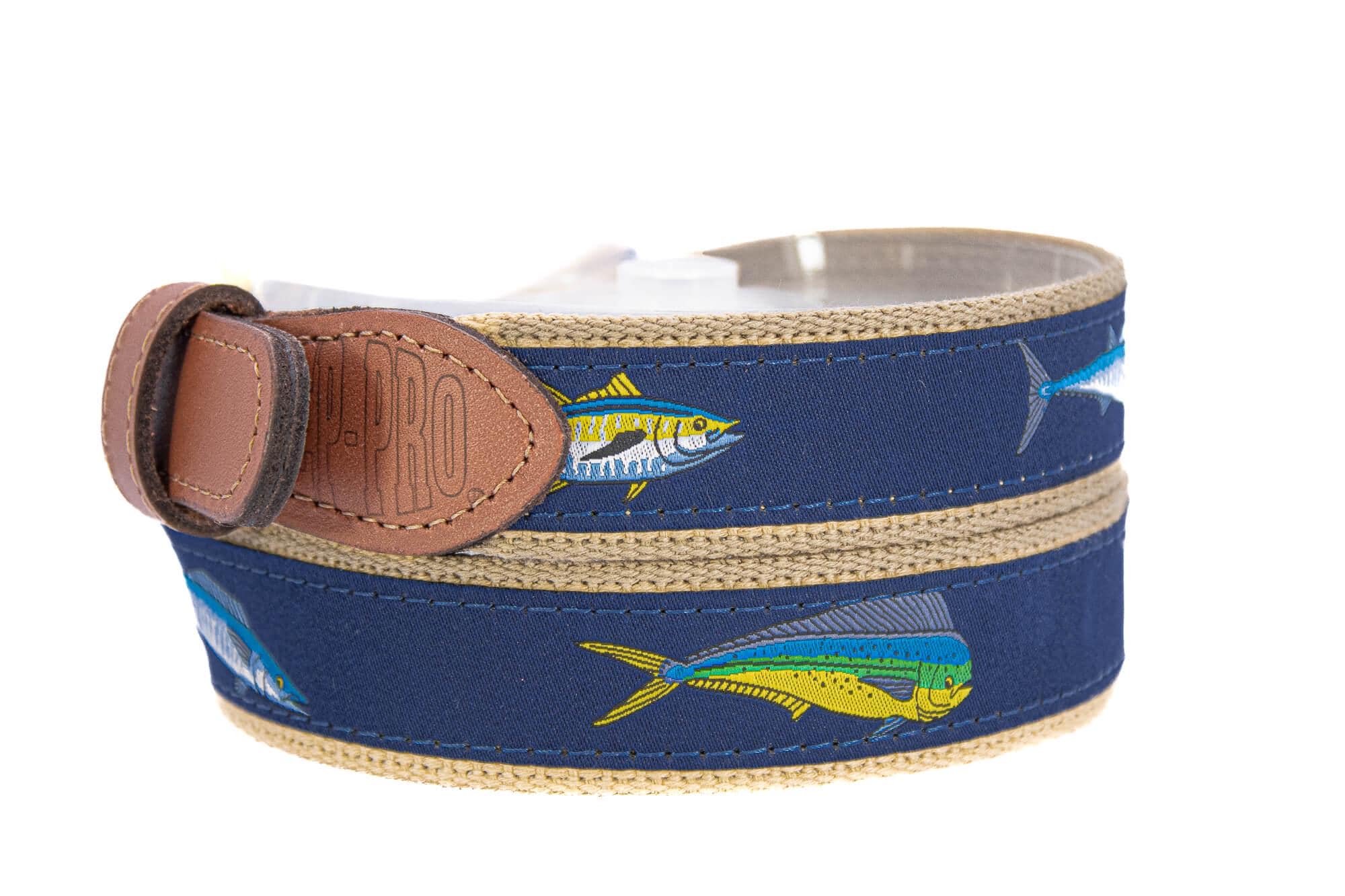 Offshore Slam Men's Woven Ribbon Belt