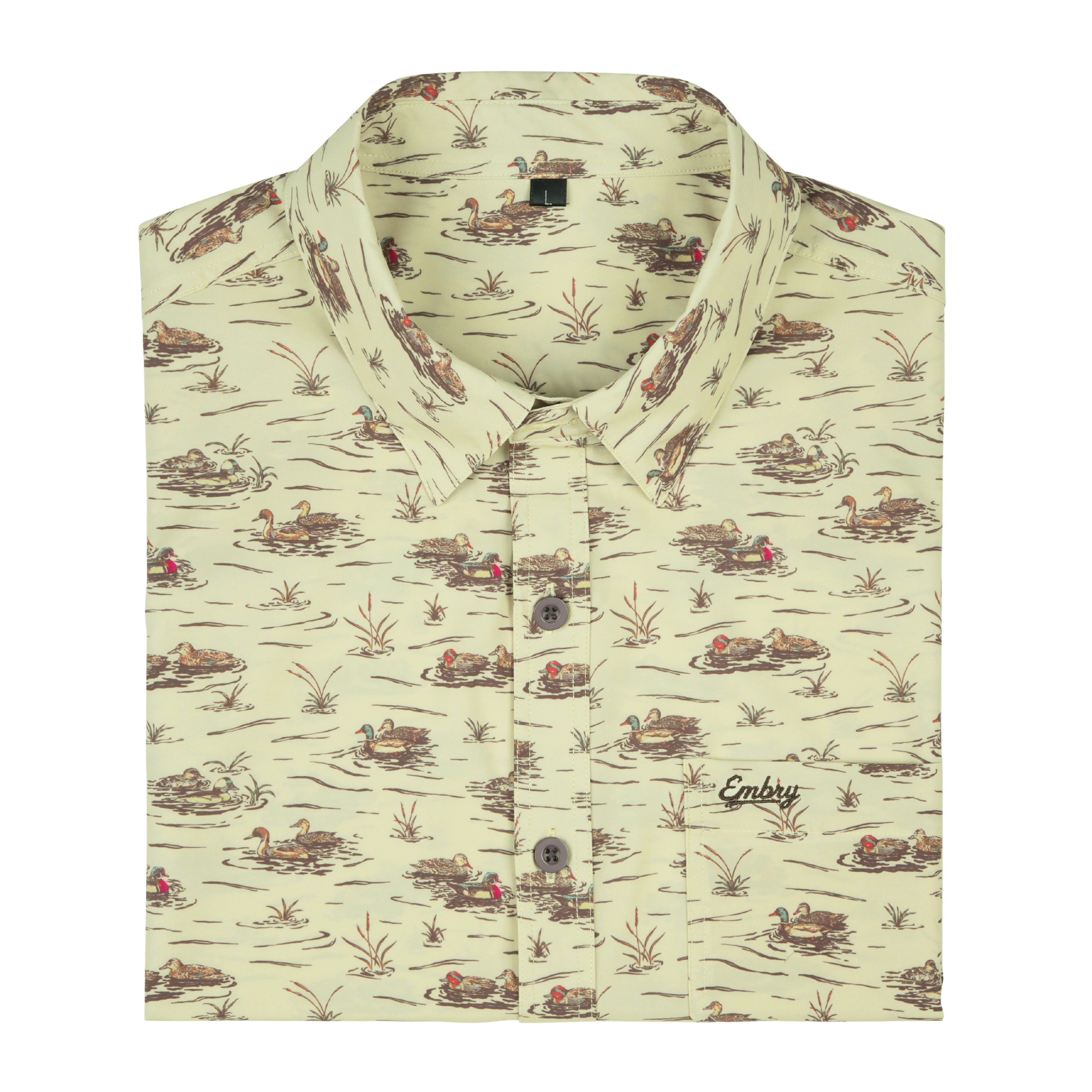 Ducks Performance Button Up