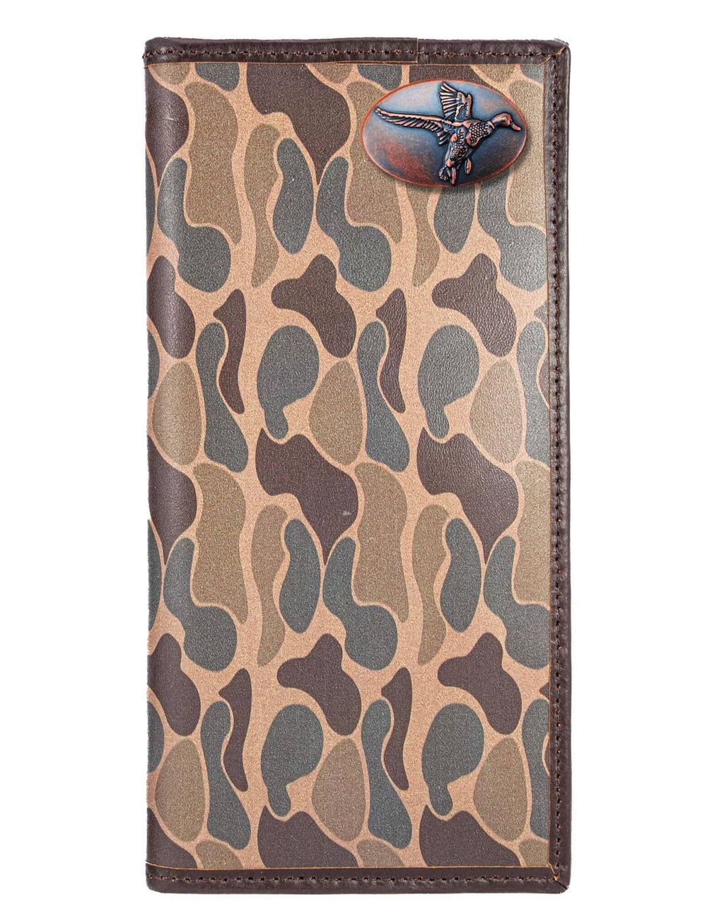 Secretary Old School Camo Leather Wallet