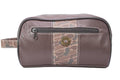 Shot Shell Brown Pebble Old School Camo Men's Toiletry Dopp Bag