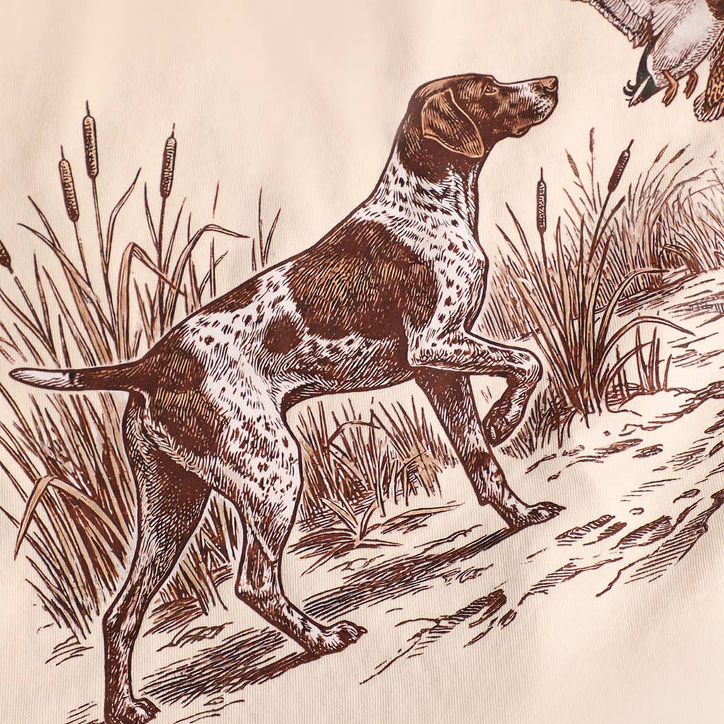 Vintage Hunting Dog Duck T-Shirt
