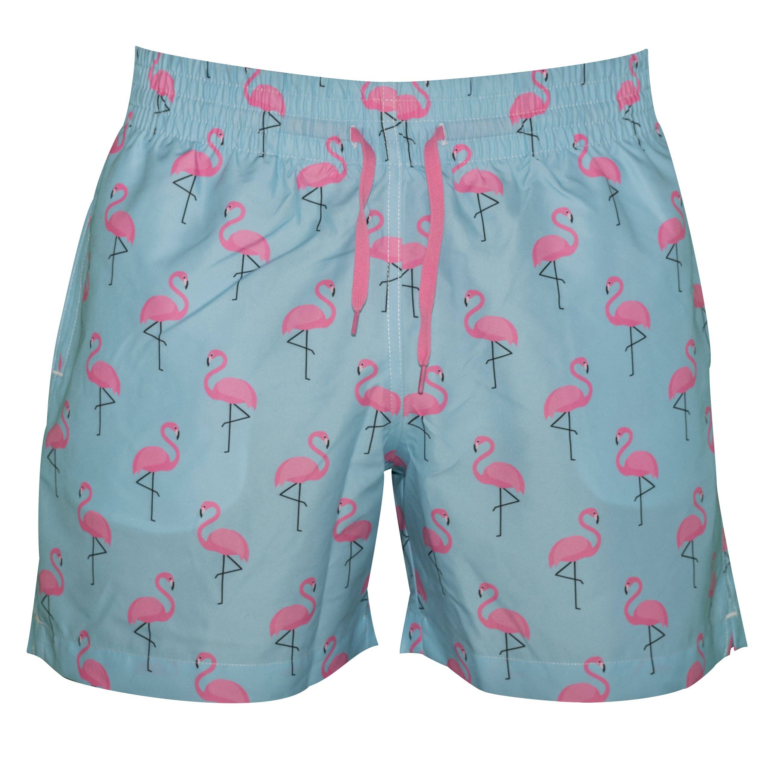 The Flamingo Swim Trunks