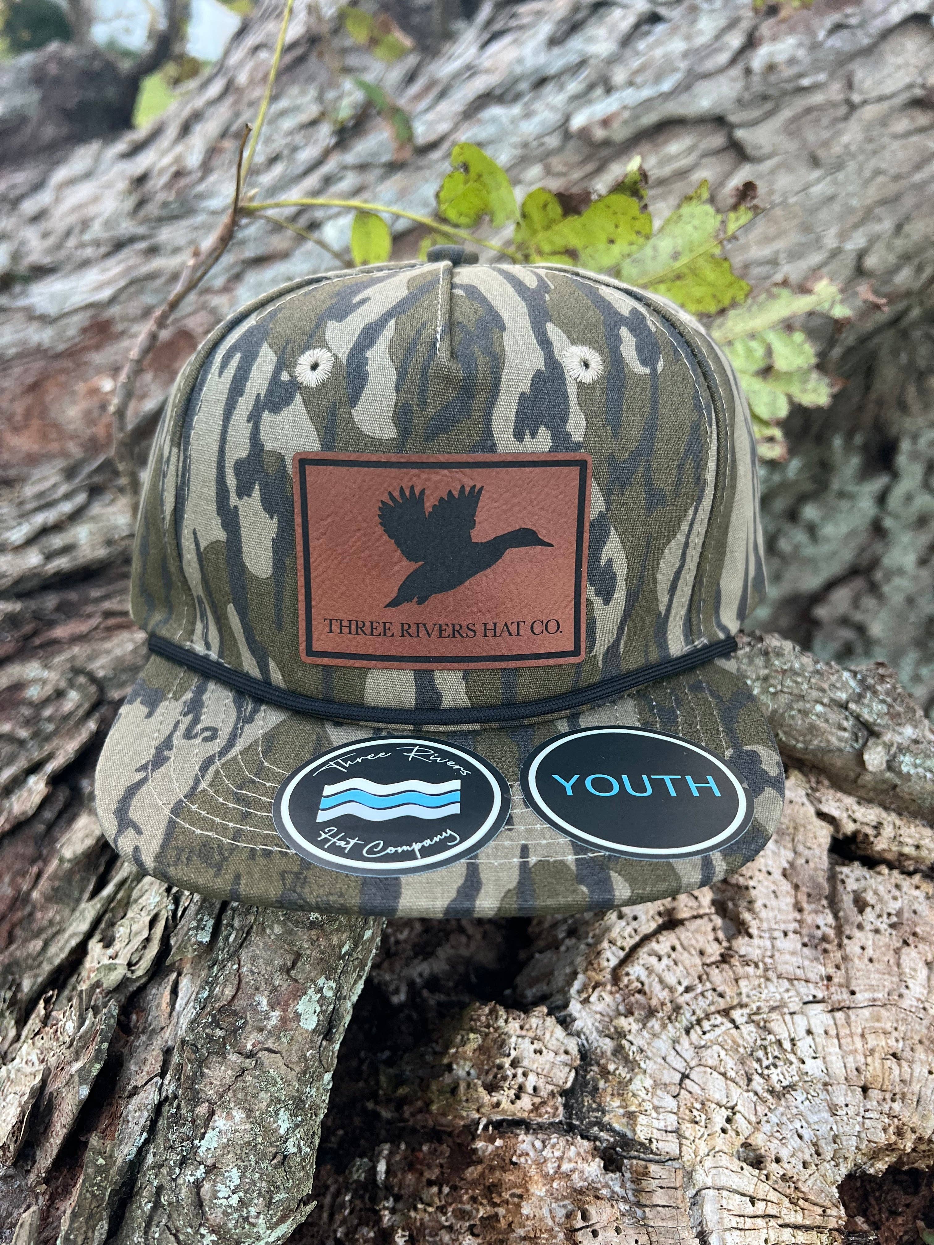 Youth Duck Silhouette Camo Rope Hat