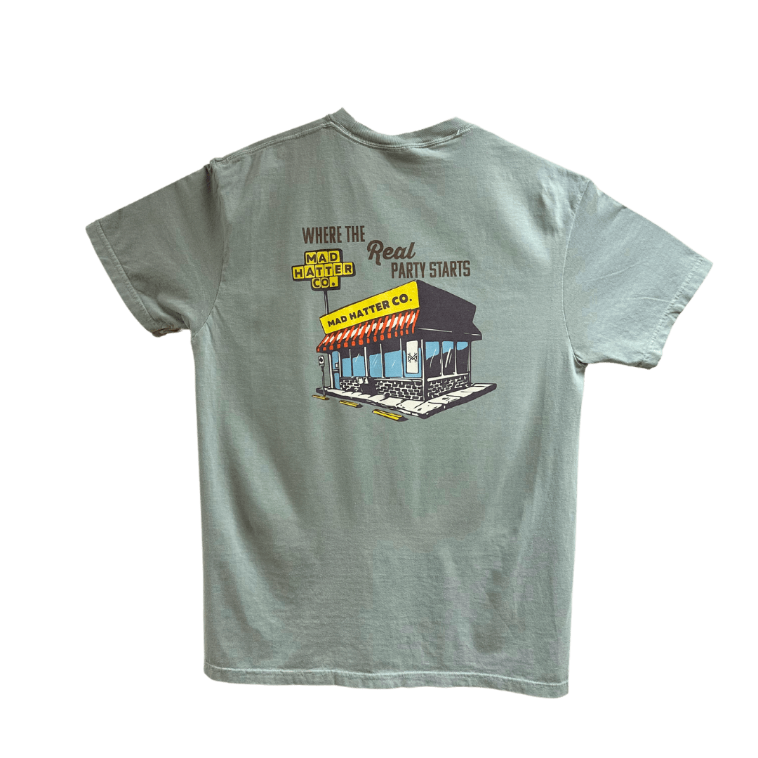 Where The Real Party Starts Tee