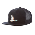 Youth Black 7 Panel Duck Hat