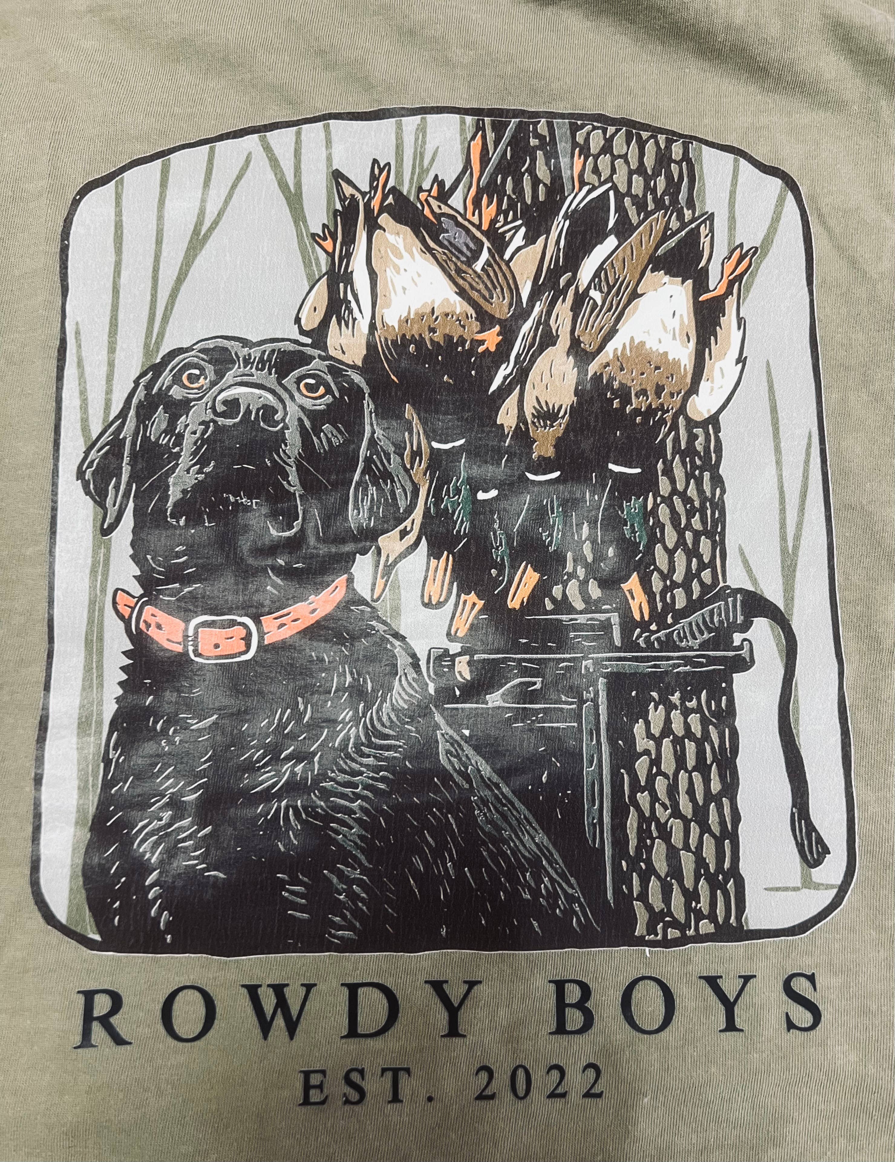 Lab + Duck Hunting Tee