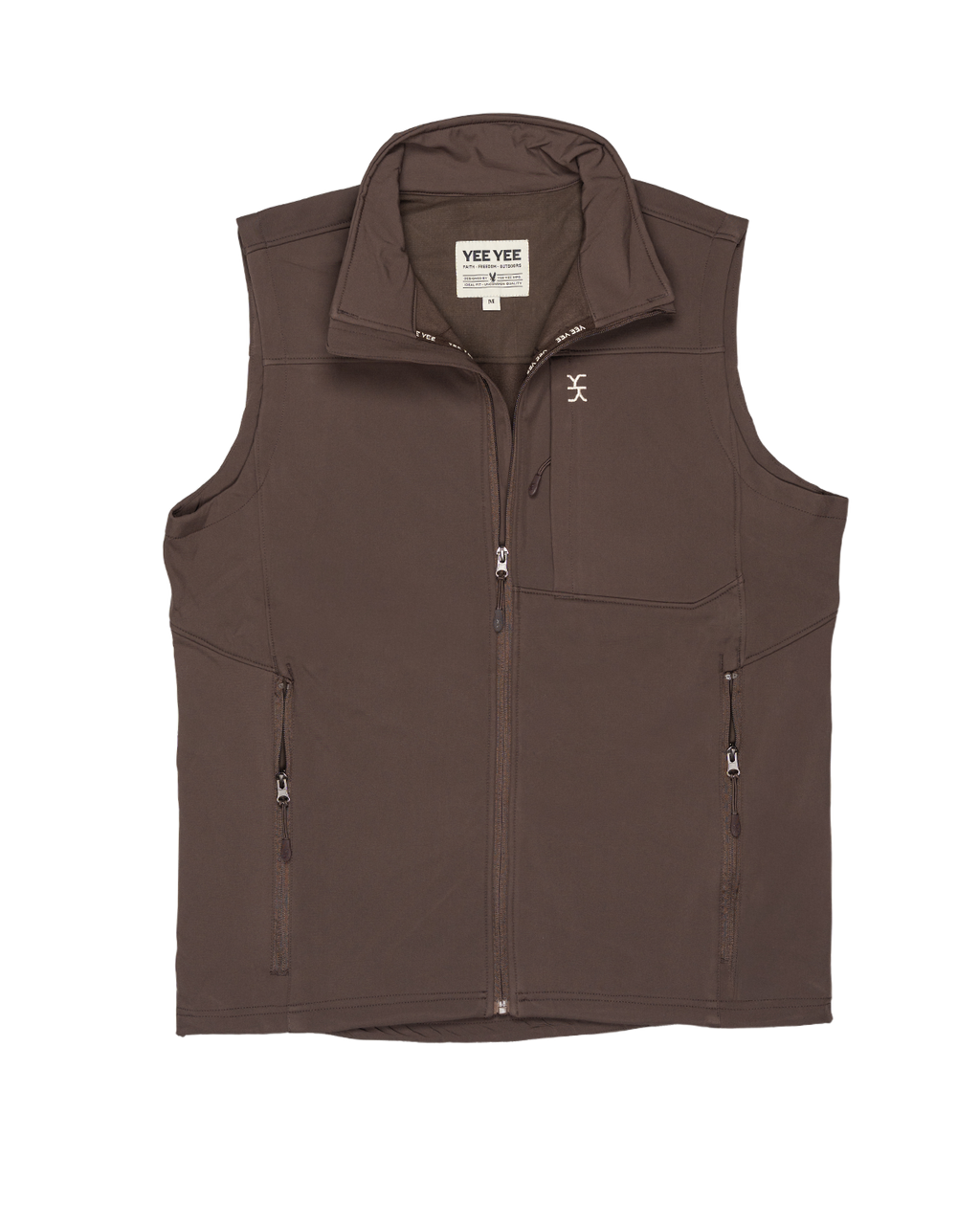 Chocolate Softshell Vest