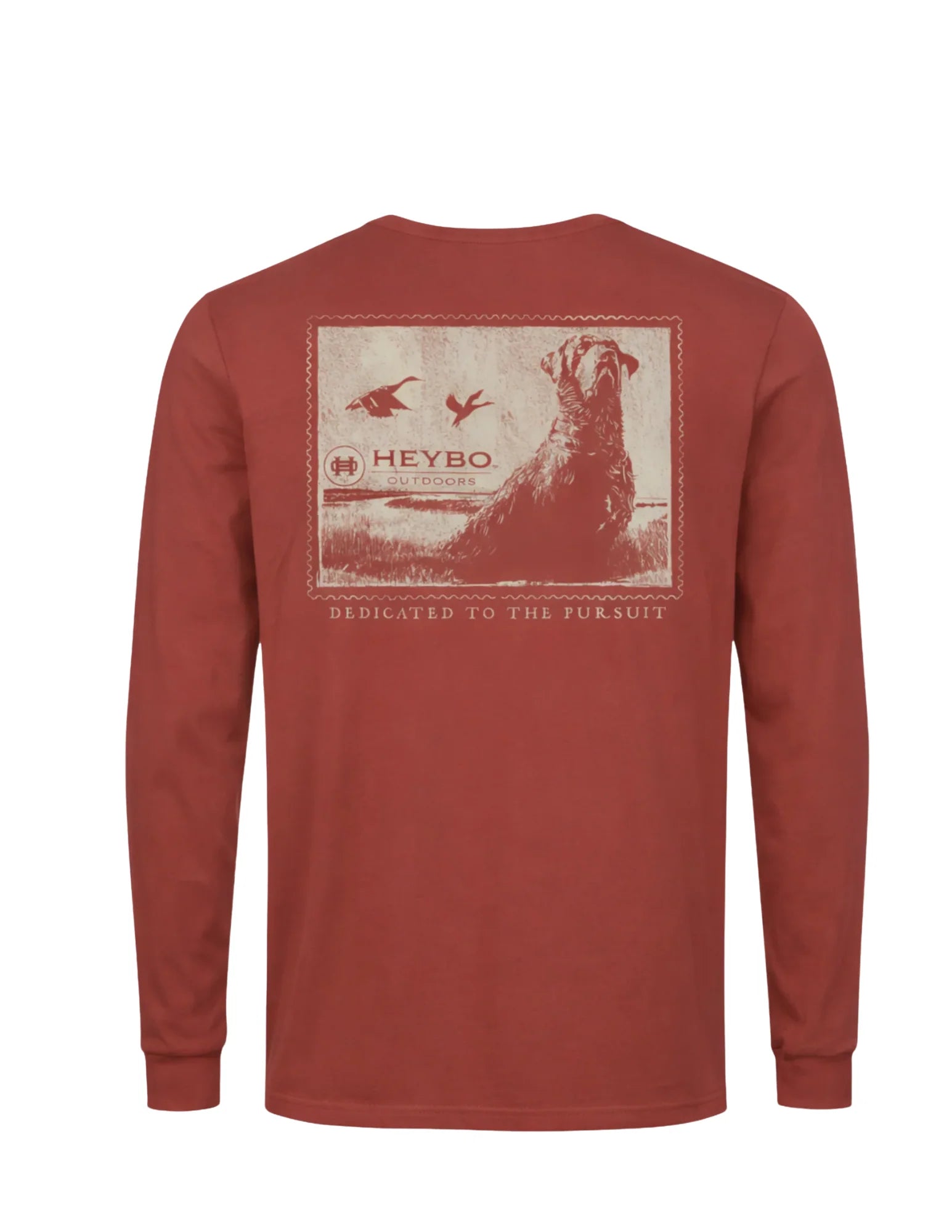 Weathered Lab Stamp Long Sleeve Tee